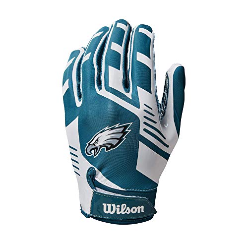 Image of Wilson NFL Stretch Fit Football Gloves - Youth and Adult Sizes