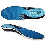 Aoyfuwell Fußgewölbestütze Schuheinlagen,fersensporn einlagen,schuheinlagen orthopädische, Schneidbare Größe,Linderung bei Plattfüßen, Fersenschmerz, Für Männer und Frauen geeignet