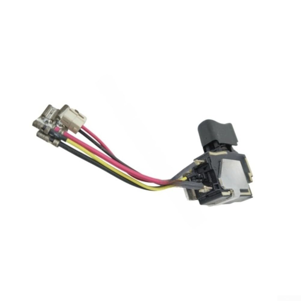 Interruptor de repuesto 651363-3 para BTD043 BTD063 DTD043 DTD043 herramienta eléctrica pieza de gatillo de plástico negro botón de encendido y apagado compatible con taladro