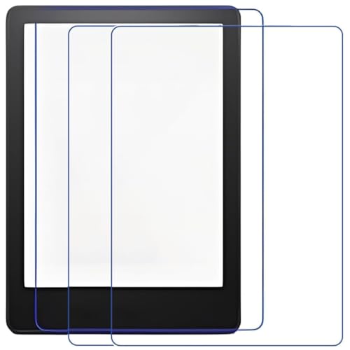 MUNZE Kindle Paperwhite 2025, 3 Pièces Protecteur D'Écran 7 Pouces 12Ème Génération, Transparent Mat Anti-Reflet Pet Couverture Totale