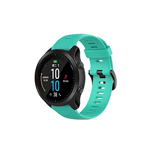 Bracelet Garmin Forerunner 935 silicone 20mm compatible Fenix 5 Plus - 4
