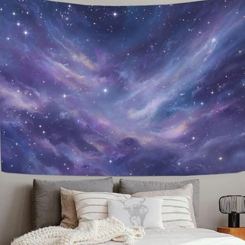 Arazzo style cosmique pour creer une ambiance de nuit etoilee dans votre salon