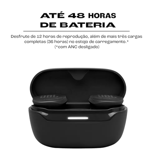 JBL, Fone de Ouvido Esportivo Bluetooth, JBLENDURACE2BLKBR