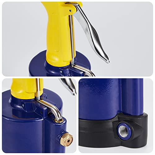 Rzx Pneumatic Tool Air Riveter - 3/32", 1/8", 5/32", 3/16" And 1/4" Capacity With 50Pcs Open End Blind Rivet (1) #TOP5