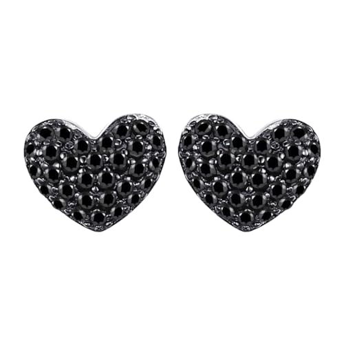 Collier coeur de réunion argent et bracelet strass cadeau Saint-Valentin