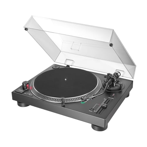 Image of Replacement Turntable Dust Cover for Audio-Technica AT-LP120 and LP120X, Acrylic Record Player Dust Cover for LP120XBT Turntable, Made of 3mm Acrylic Material