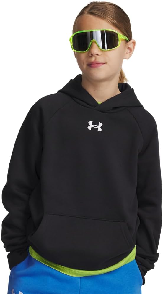 Under Armour boys Rival Fleece Hoodie - Image 3