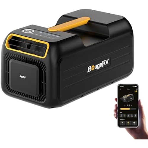 BougeRV Portable Air Conditioner PC35, 3500 BTU Camping Tent AC Unit