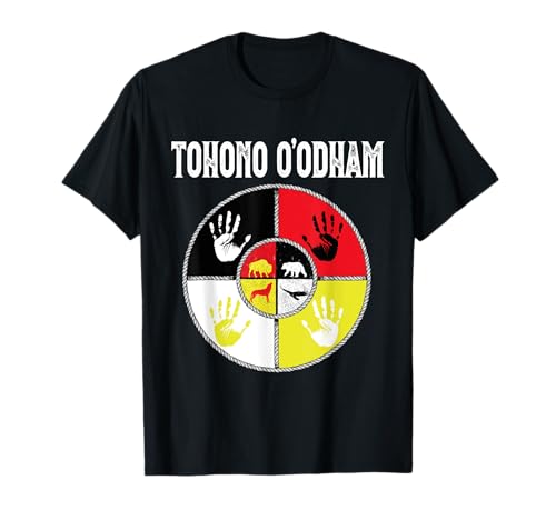 Tohono O'odham Nation Native American Medicin Wheel T-Shirt