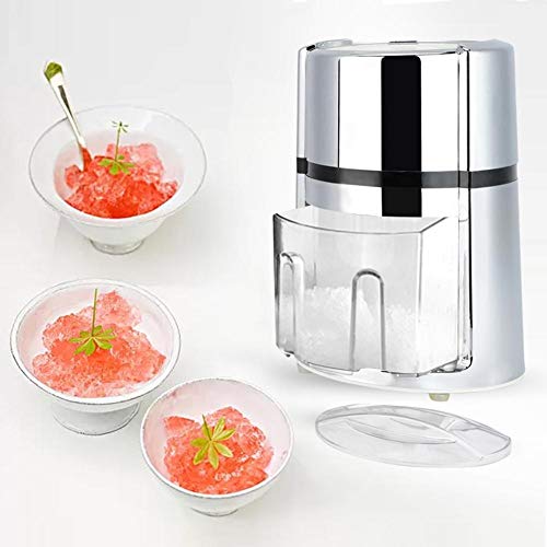 KSTE KSTE Portable Hand Crank Manual Ice Crusher Round Household Shaver Snow Cone Maker Kitchen Tool