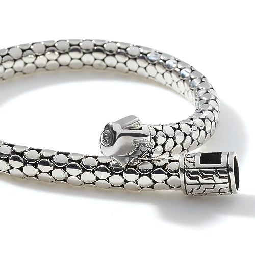 John Hardy Dot Collection, Women's Bracelet, 6.55MM 925-Sterling Silver, Luxury Women's Wrist Bracelet with Pusher Clasp3