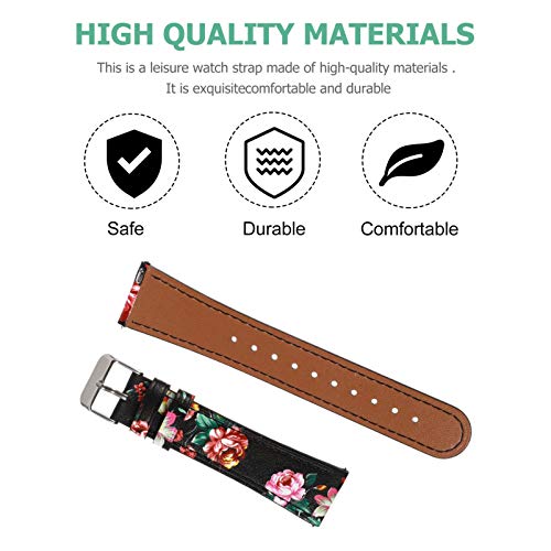 VILLCASE Compatível para Galaxy Sm Vermelho-R810 Faixa de Relógio Inteligente Relógio de Pulso Pulse