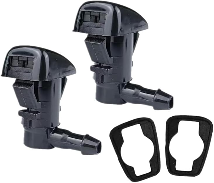 Windshield Washer Fluid Jet Nozzle Kit Fit for Ford Fusion Mercury Milan Lincoln MKZ 2008 2009 2010 2011 2012 Replace 8E5Z17603A 8E5Z-17603-A