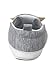 Sterntaler Baby - Jungen Babyschuh Emmi Flacher Slipper, Silber Melange, 19/20 EU