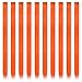 FESHFEN Colored Hair Extensions, 10 PCS Orange Hairpieces for Women Highlight Colorful Straight Clip in Hair Pieces for Women Girls Christmas Cosplay, 22 inch