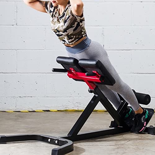 romeinse stoel Hyper Achteruitbreidings Roman Stoel, Multifunctionele Trainingsmachines met Zachte Kussen- en Schuimrollers, Fitness Romeinse Stoel, Duurzaam Gebouwd - Image 4