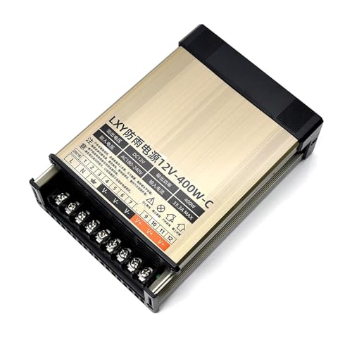 Alimentation de commutation 220V 12V 400W étanche pour éclairage LED extérieur - 5