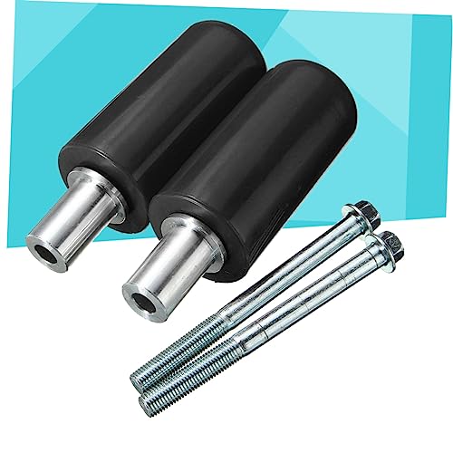 Totority 2pcs Motorcycle Falling Kit Crash Body Frame Sliders for Motorbike Black Sliders Easy Installation Screws Left and Right Sides