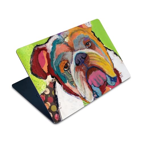 Protection MacBook Air 15 M2 autocollant chien Michel Keck