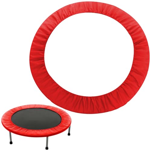Couverture trampoline 36 pouces rouge robuste et résistante aux éraflures