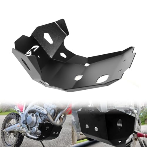 Plaque protection moteur CRF300L CRF300RX 2021-2024 aluminium noir