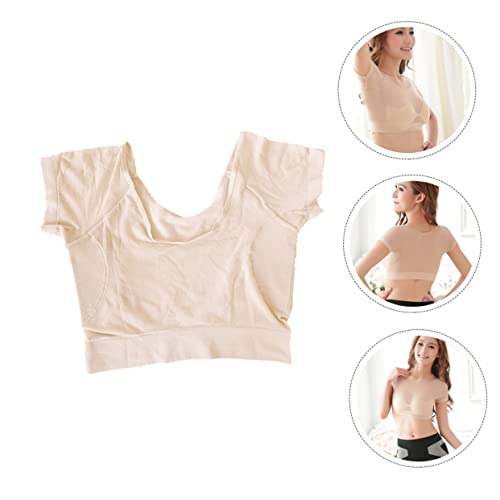 Beavorty 8 Peças Roupa Íntima Com Almofada De Suor Blusas De Verão Para Mulheres Camisas De Treino F
