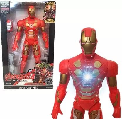 K D Enterprise Marvel Avengers Titan Hero Series Blast Gear Iron Man Action Figure Toy With Launcher & Led Light, Ages 3 And Up (11 Inch / 28 Cm Big Size) (B09Y5WHJ1B) Amazon Price History, Amazon Price Tracker