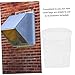TEHAUX 1Set Outside Dryer Vent Lint Catcher Bags Durable Dust Filtration Bags for Efficient Lint Removal Easy Replacement for Residential Industrial Use Compatible