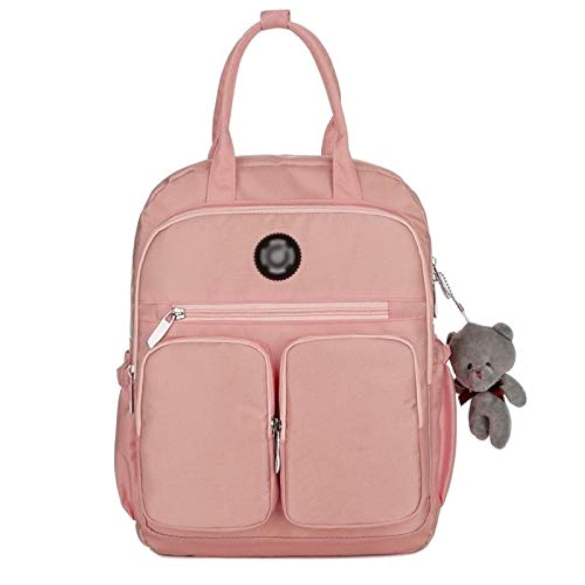 Waterproof Pink Laptop Backpack for Women