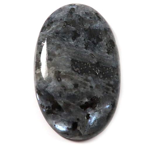 Larvikite pierre précieuse naturelle ovale - Pierre de lune norvégienne 42,2ct
