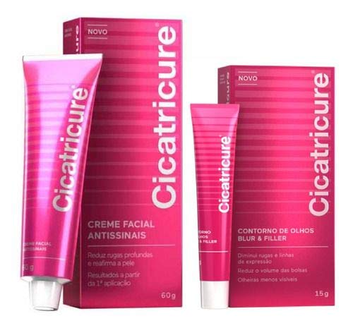 Kit Cicatricure Anti Idade E Contorno Dos Olhos 60g+15g