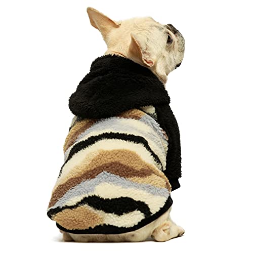 Fitwarm-Camo-Fuzzy-Thick-Sherpa-Dog-Winter-Clothes-Dog-Hoodie-Thermal-Coat-Doggie-Jacket-Puppy-Outfit-Cat-Sweatshirt-Apparel-Black-Medium