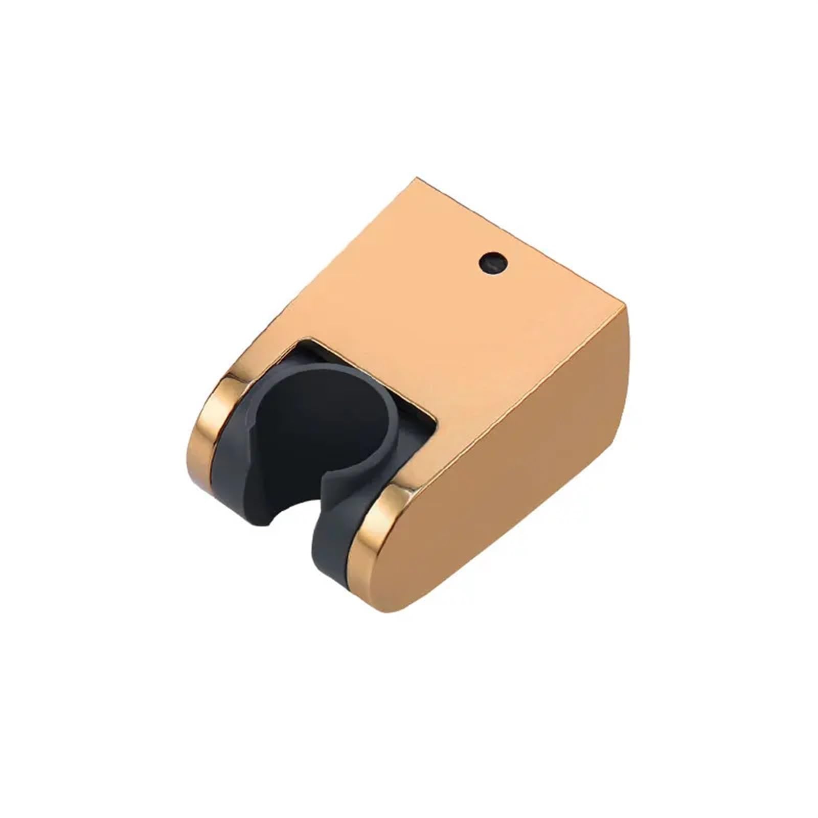Djskldf Rose Gold Shower Head Holder Abs Fixed Adjustable Handheld Shower Holder Bracket Wall Mounted Bathroom Accessories Sprayer(Rose Gold)
