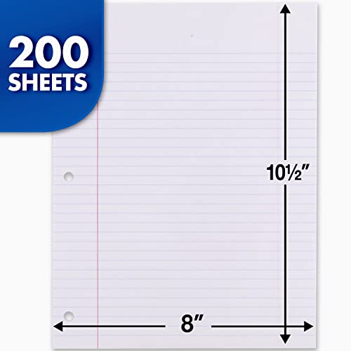 image for Mead Loose Leaf Paper, Notebook Paper, College Ruled Filler Paper, Sta