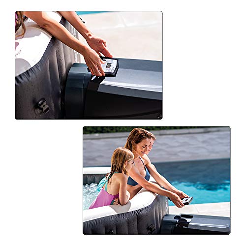 Intex 79IN X79IN X28IN PURESPA Jet and Bubble Deluxe Set – Bild 6