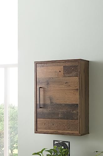 Schildmeyer Hängeschrank Prato 156374, Old Style Dark, 40,3 x 16,5 x 59,6 cm