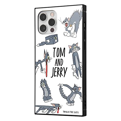 イングレム iPhone 12 / 12 Pro / /耐衝撃ハイブリッドケース KAKU/おかしなトム2