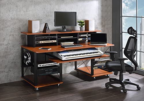 LIBOOI Studio Producer Station, Studio Desk for Recording Music Studio Furniture