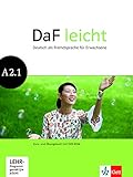  DaF leicht a2.1, libro del alumno y libro de ejercicios + dvd-rom: Kurs- und Ubungsbuch A2.1 mit DVD-Rom