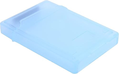 Miniatura 9 de Caja de protección de disco duro de 2.5 pulgadas, caja protectora transparente HDD SSD, funda de almacenamiento portátil para disco duro externo,