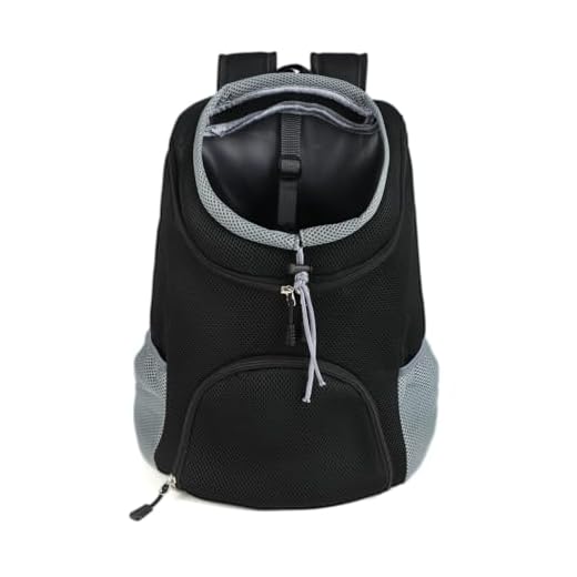 Lauviomify verstellbarer Head-Out Hunderucksack