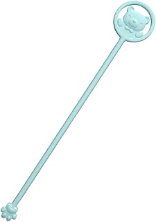 Cartoon-Baby-Milchpulver-Mischstab mit Temperatursensor-Funktion für perfekt warme Fütterung, Silikonrührer