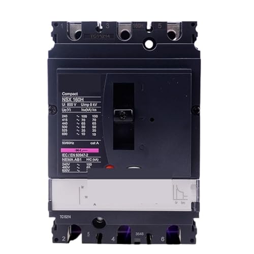Disjoncteur NSX160H 250A 3P triphasé magnétique pour moteur électrique