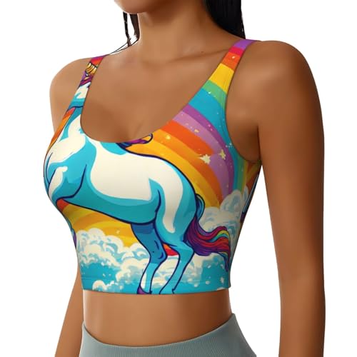 Women's Sexy Sports Bra U-Shaped Back Crop Tops Sportswear for Fitness2