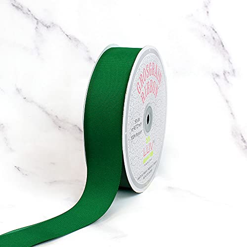 Creative Ideas Solid Grosgrain Ribbon, 1-1/2-Inch By 50-Yard, Emerald Green #TOP10
