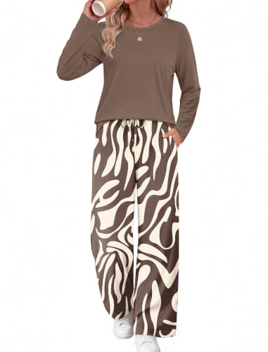 Sampeel Two Piece Sets for Women Lounge Fall Outfits Travel Airport Fashion