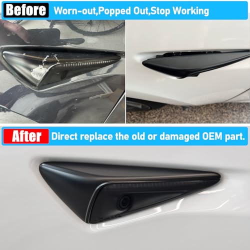 Image of Jaronx for Tesla Left Side Repeater Camera Assembly Model 3 Model Y | Left Front Fender Turn Signal Camera Replacement for Tesla Model 3 /Model Y 2017-2024 Accessories, 1495864-20-C (Left)