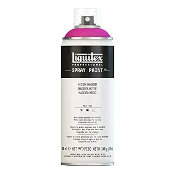 Liquitex Professional Spray Paint 400 ml, Medium Magenta