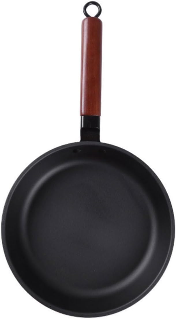 Non-stick Pan Uncoated Cooking Pan for Pancakes Eggs Steaks Easy to Gas Induction Cooktops Essential Kitchen Tool