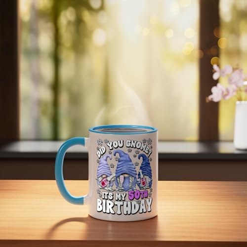 Taza de cerámica 11 oz para cumpleaños de mujer miniatura 3